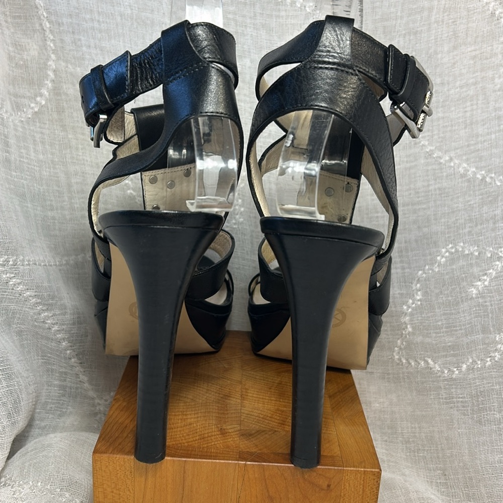 Michael Kors soft leather studded platform heels - Picture 7 of 16